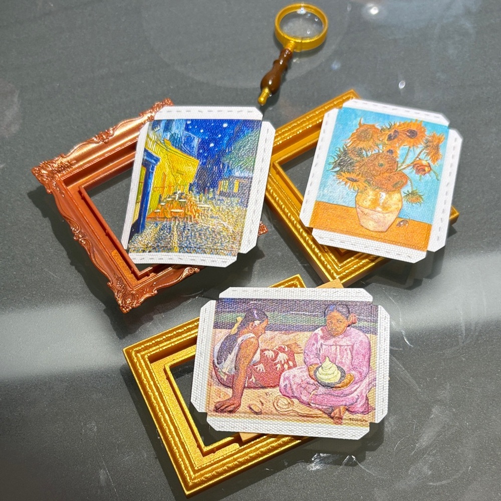 Mini brand create masterpiece Paintings